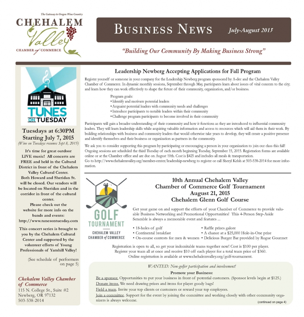 2015 July-Aug Chamber News