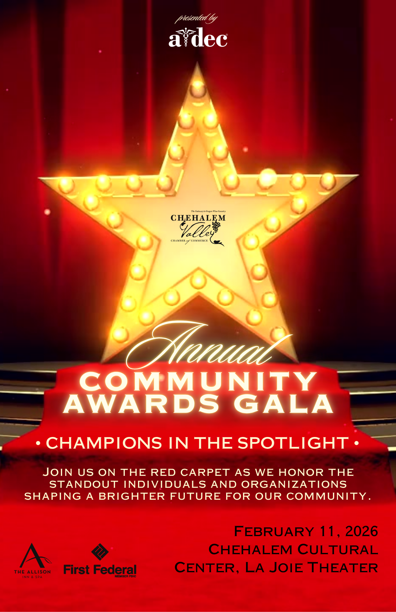 2026 Community Awards Gala Invite